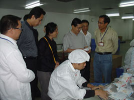 省領(lǐng)導(dǎo)、市領(lǐng)導(dǎo)來(lái)我司進(jìn)行視察、指導(dǎo)
